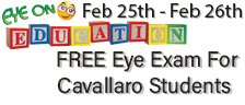 Eye On Education - Free Vision Exam